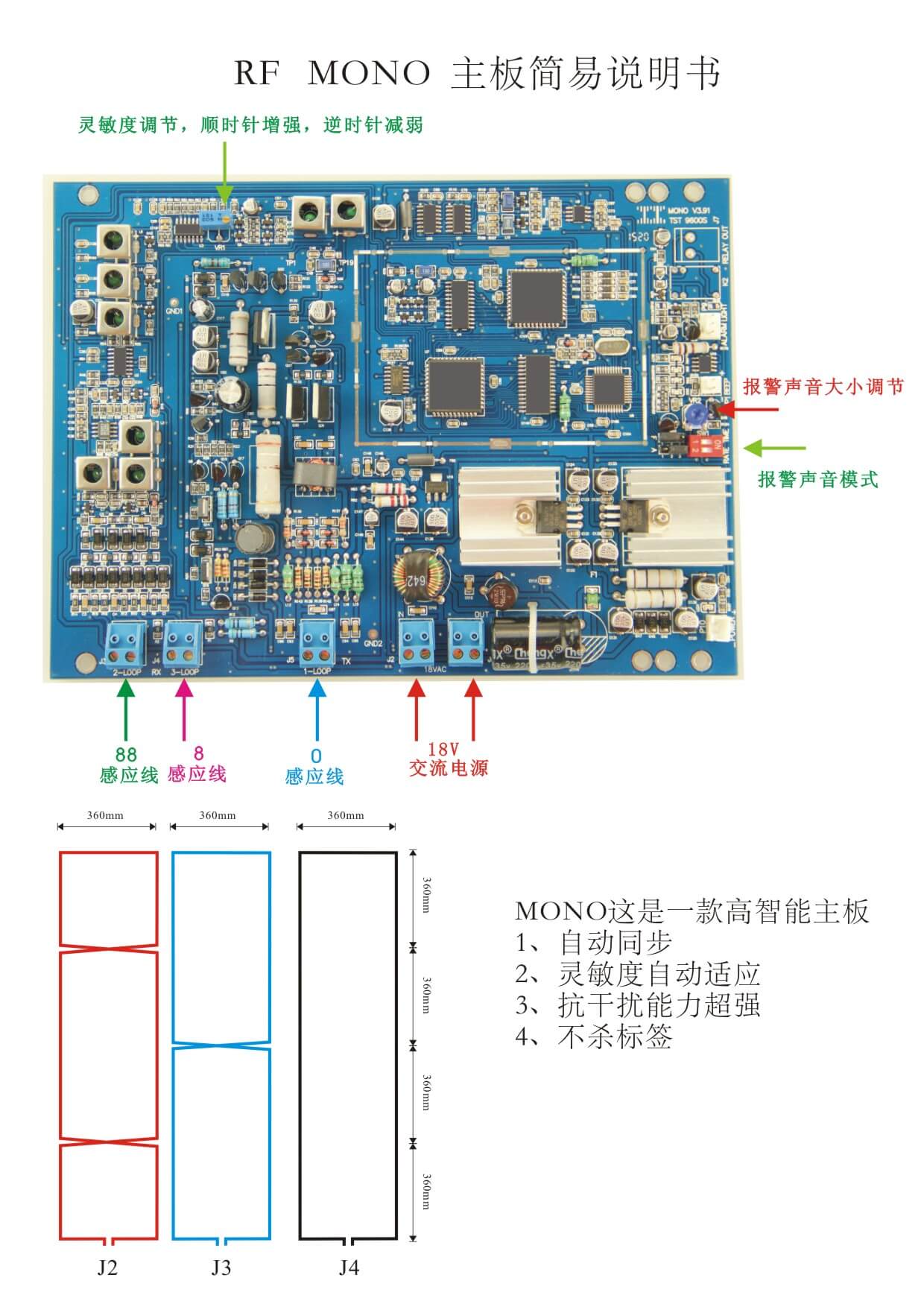 MONO3.91主板說明書